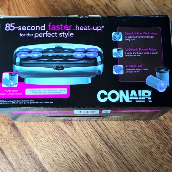 Conair Xtreme Instant Heat Hot Rollers NIB - Picture 3 of 7